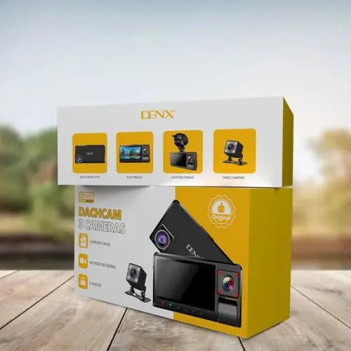 Denx - Dashcam 3 Camera System