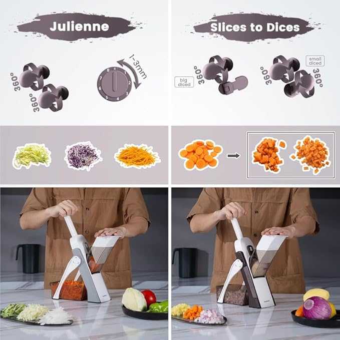 Multifunctional VegetableSlicer – 5-in-1 Manual Vegetable Cutter