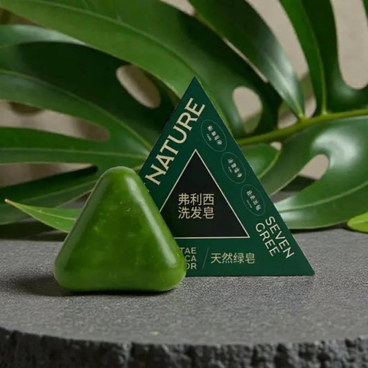 Nature Herbal Triangle Green Soap