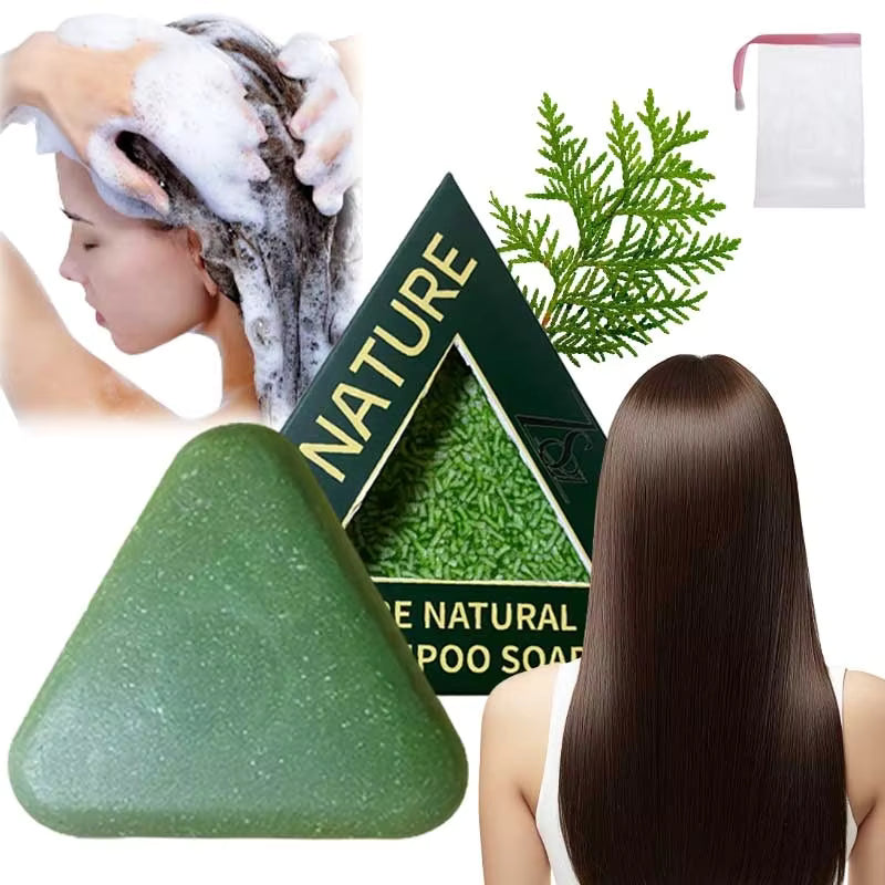 Nature Herbal Triangle Green Soap