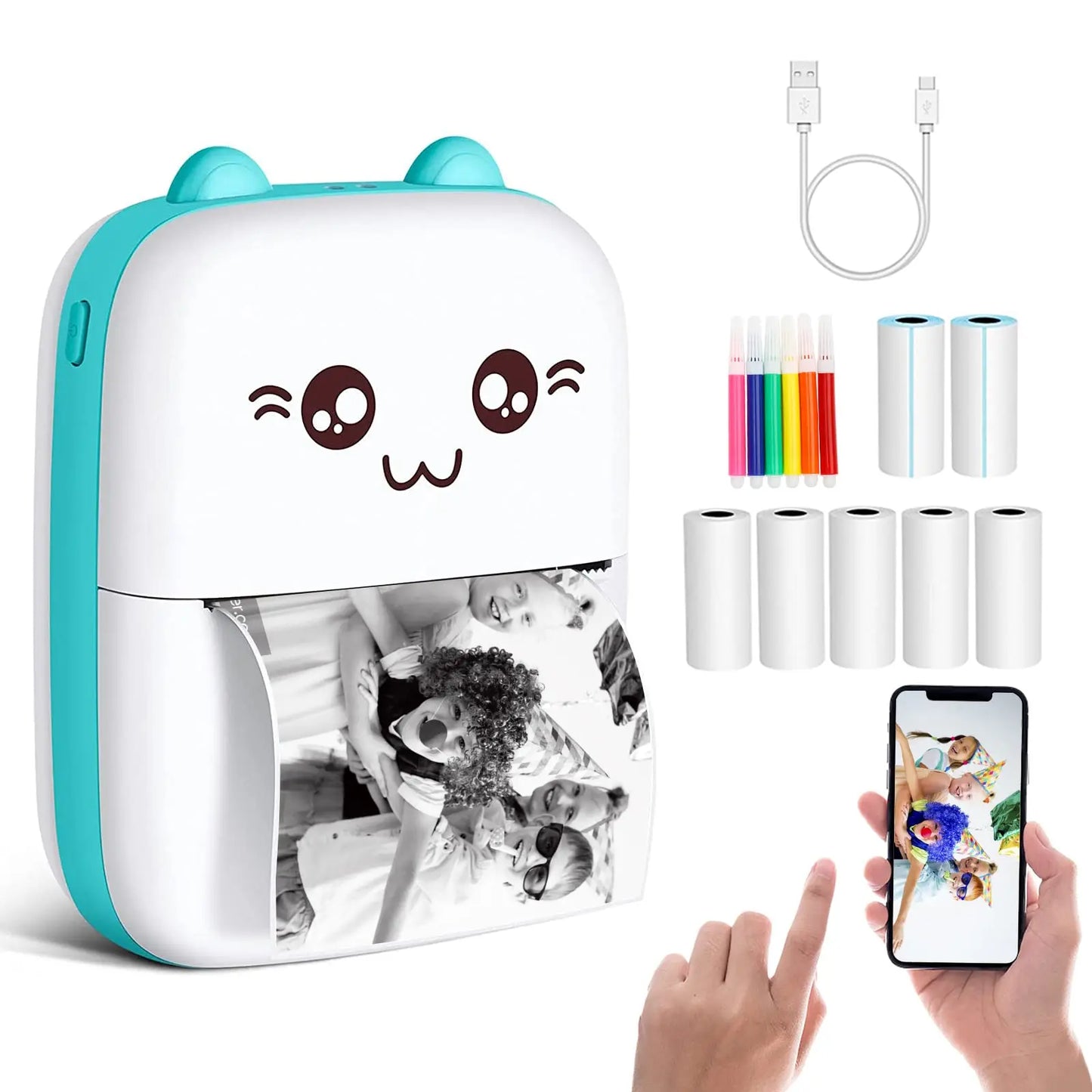 Portable Mini Pocket Printer