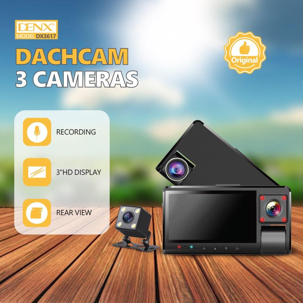Denx - Dashcam 3 Camera System