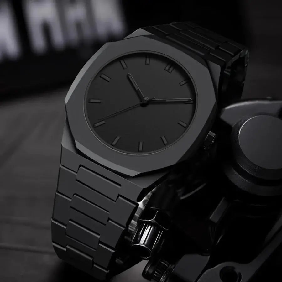 Black Arabic Aura Watch