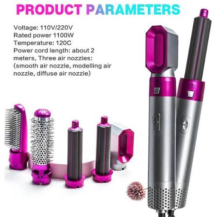 Hot Hair Brush 5 in 1