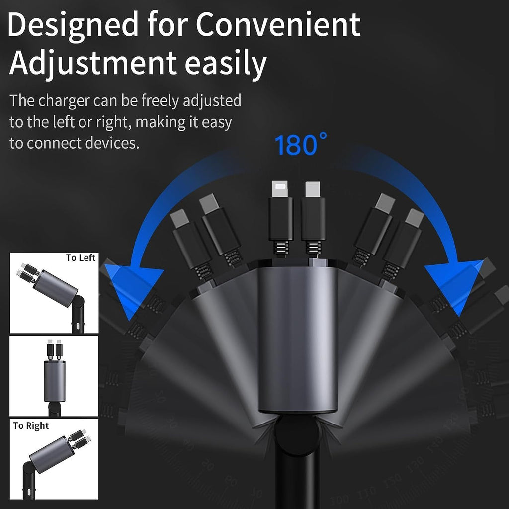 Retractable Charger[60W Fast Charger]