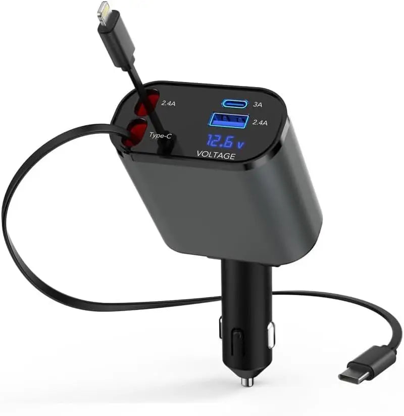 Retractable Charger[60W Fast Charger]