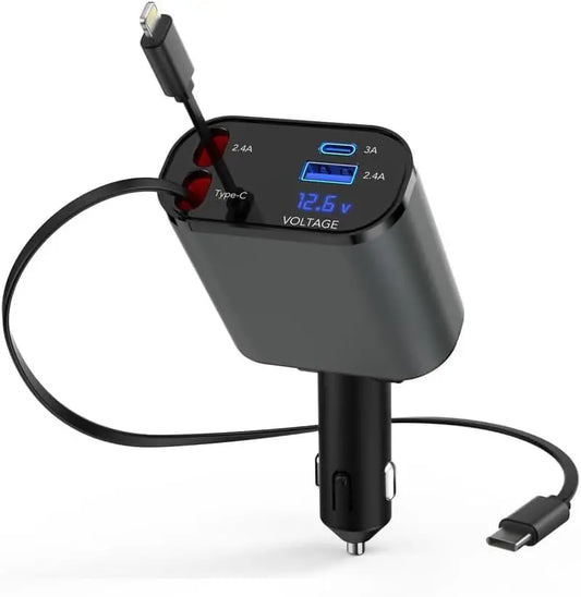 Retractable Charger[60W Fast Charger]