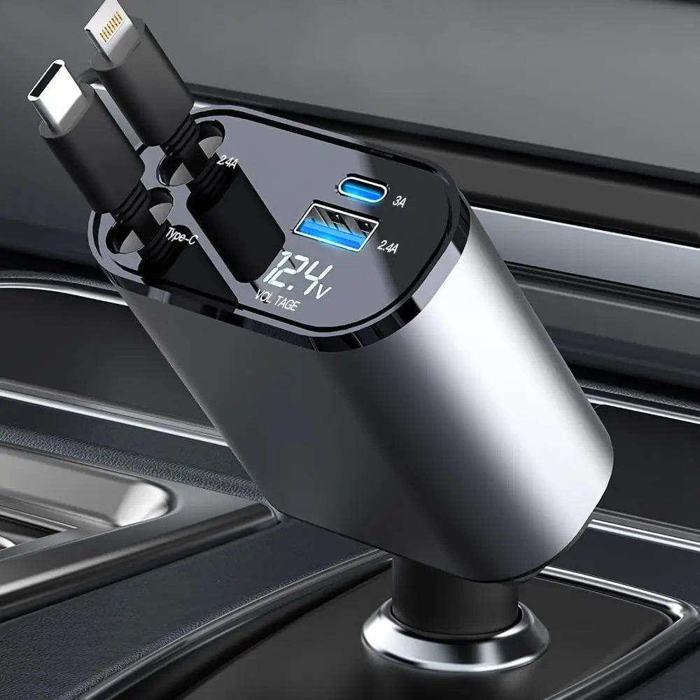 Retractable Charger[60W Fast Charger]