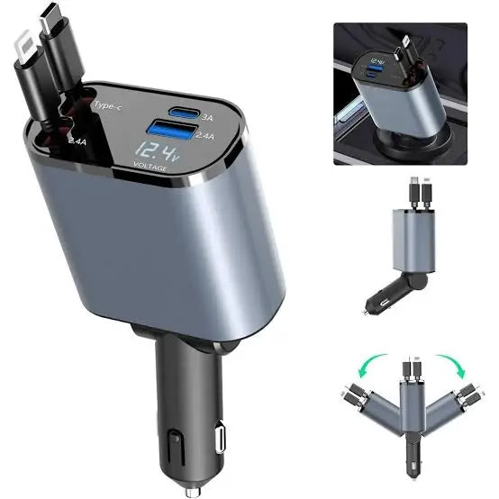 Retractable Charger[60W Fast Charger]